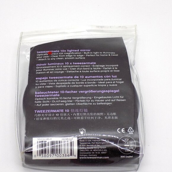 Tweezerman Tweezermate 10X Lighted Mirror - Picture 3 of 5